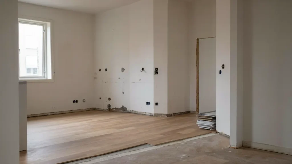 k ksrenovering med rivning och golvl ggning i rstadal liljeholmen